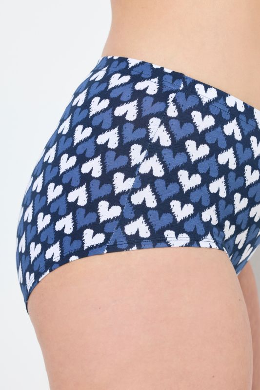 Боксерки комплект от 3 броя с принт на сърца