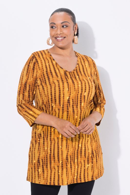 Туника с батикови райета