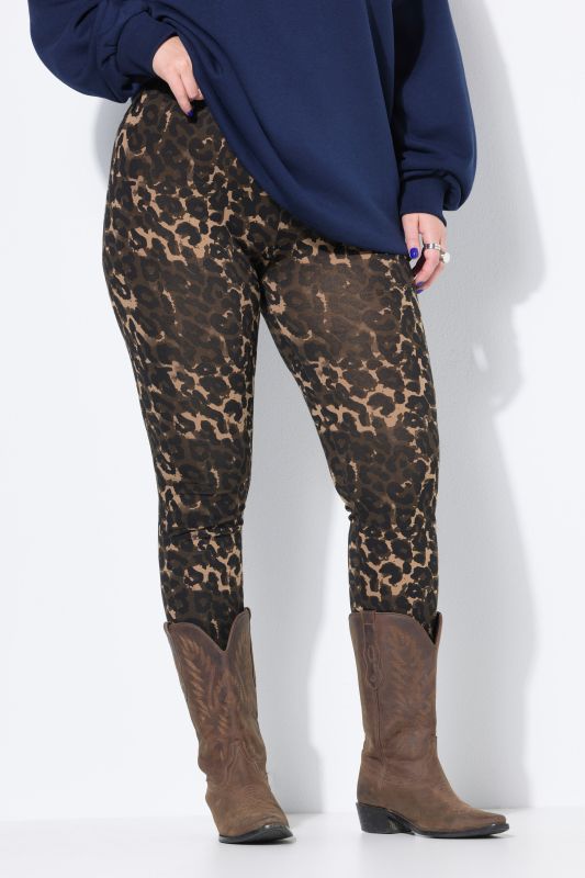 High Waisted Leopard Print Leggings