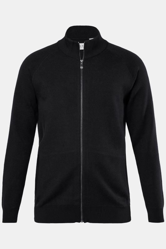 Жилетка плетена с цип