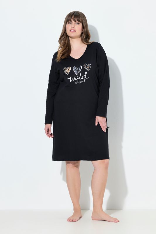 Wild At Heart Long Sleeve Sleep Tee