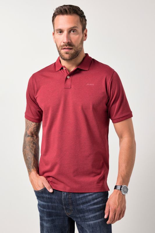 Тениска с яка и къси ръкави