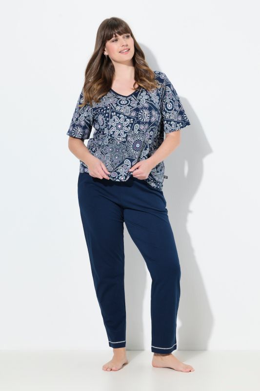 Пижама с пач принт