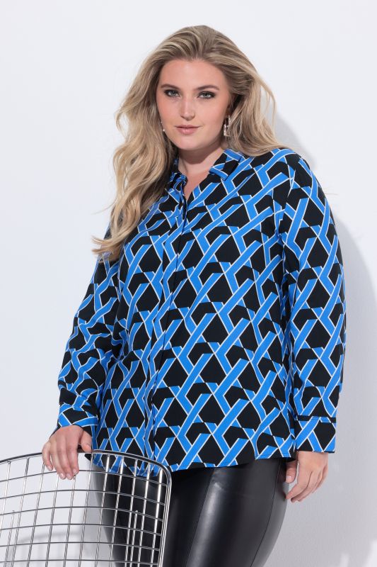 Риза с графичен принт