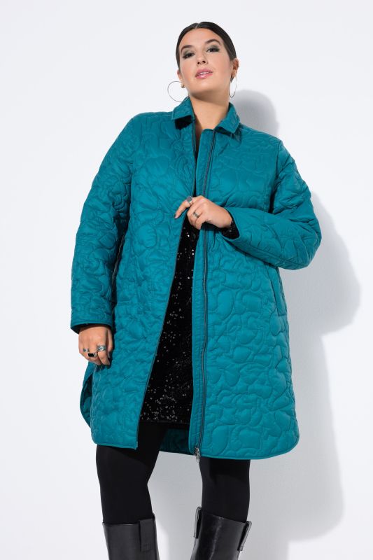 Палто ватирано с леопардов десен