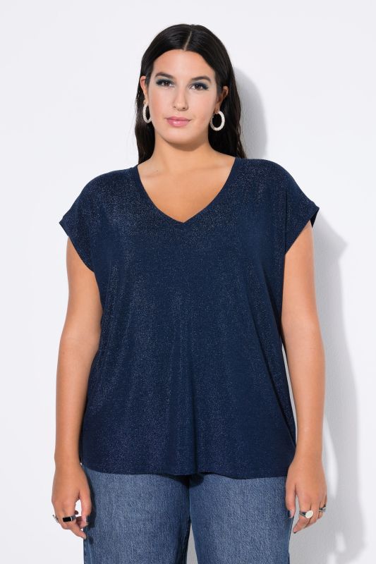 Тениска с бляскав акцент