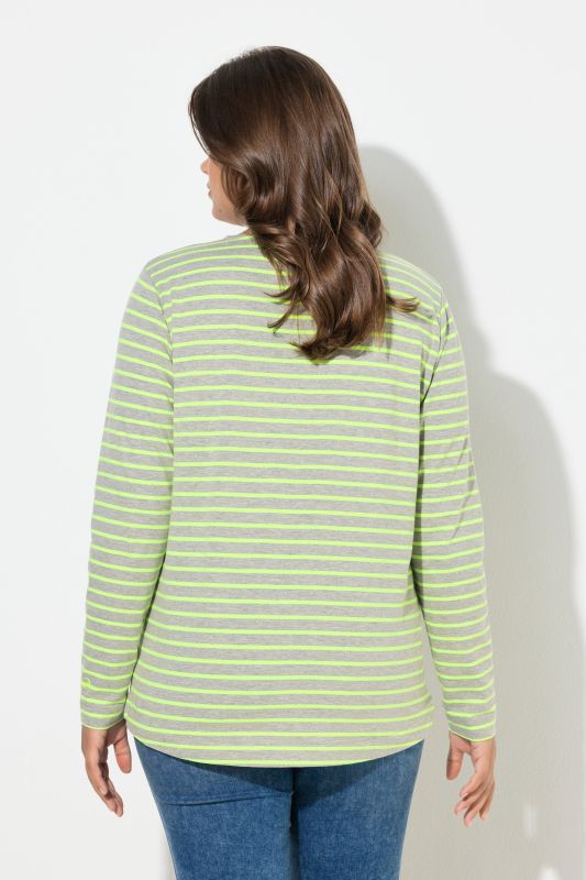 Striped Crew Neck Shirt
