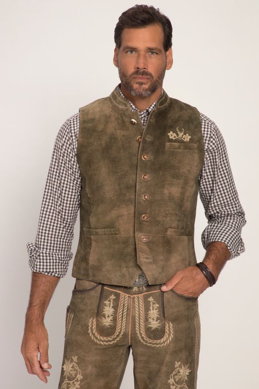 Finest Goat Suede Traditional Vest
