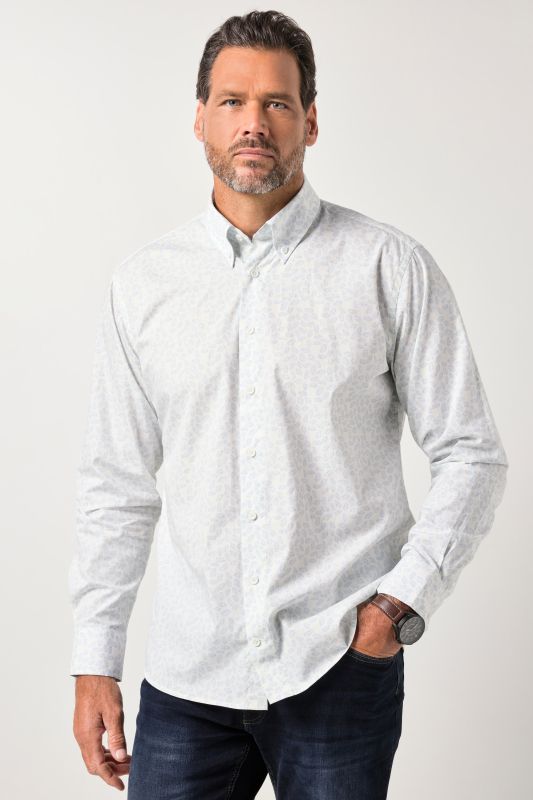 Риза елегантна с флорален принт