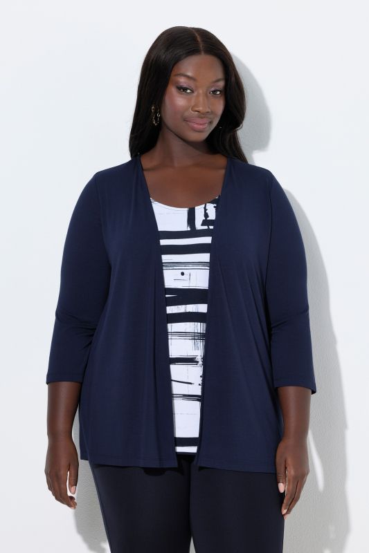 2-in-1 layered blouse