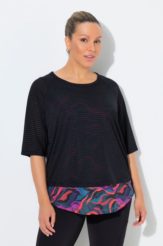 Quick-Drying Neon Camo Tee