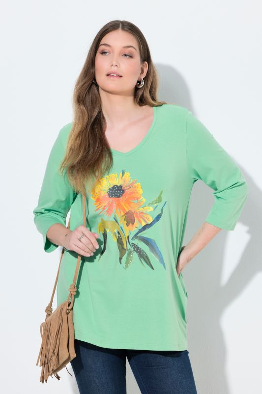 Sunflower Oversized Graphic Tee