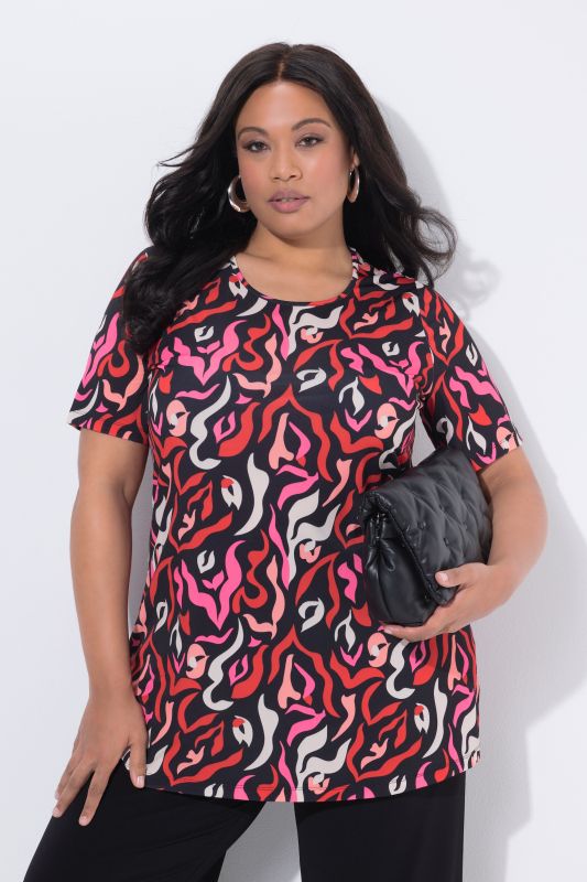 Туника с абстрактен принт