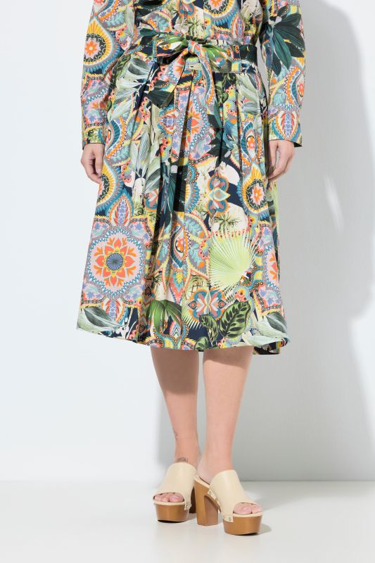 Пола с модерен пач принт