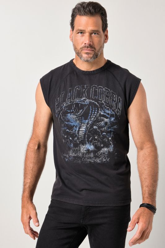 Потник с принт на кобра