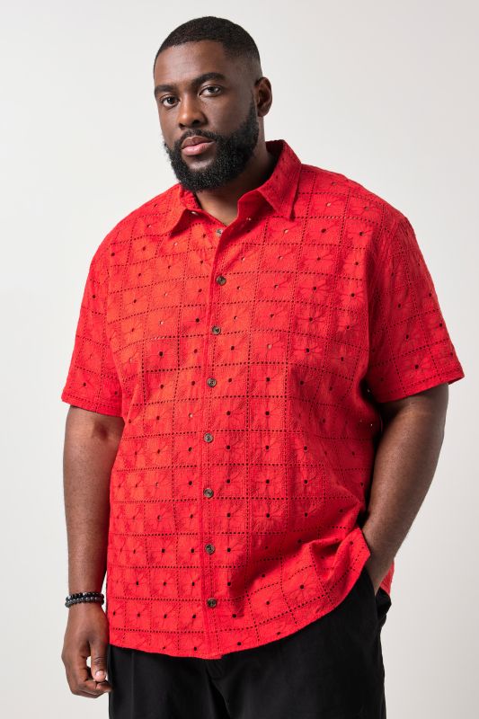 Риза с бродерия и отвори