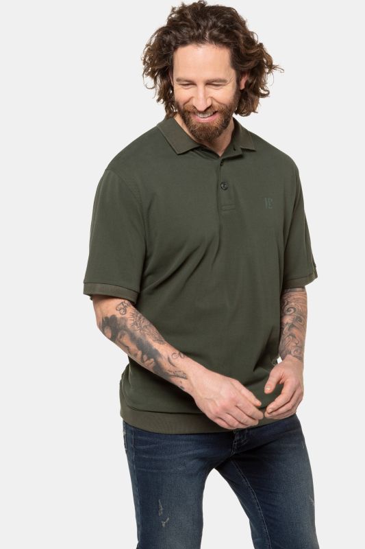 Belly Fit Cotton Piqué Polo Shirt