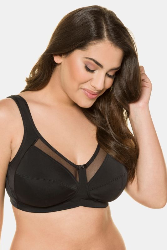 Illusion Mesh Support Bra