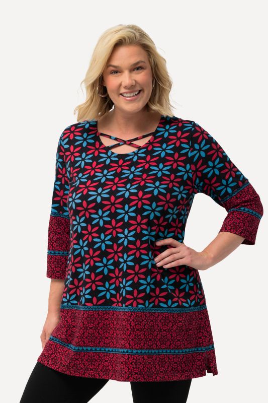 Туника с флорален принт