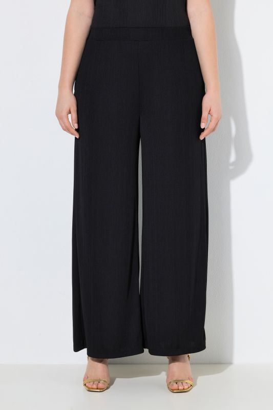 Textured Jersey Knit Pants