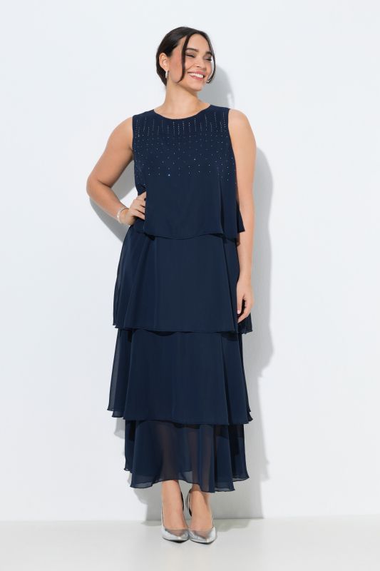Tiered Evening Gown