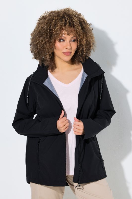 Яке Софтшел със сваляща се качулка