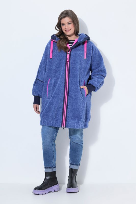 Plush Teddy Fleece Oversized Jacket