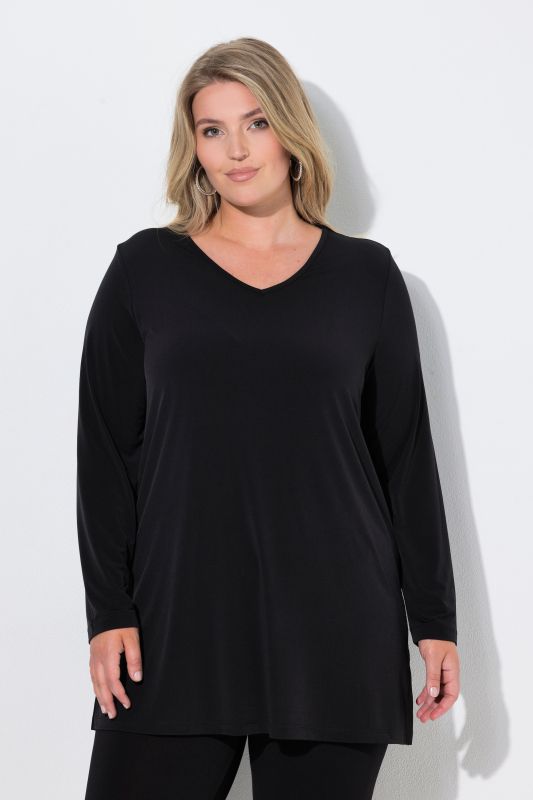 Matte Jersey Empire A-Line Tunic