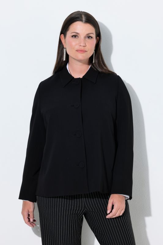 Acetate Collared Blazer