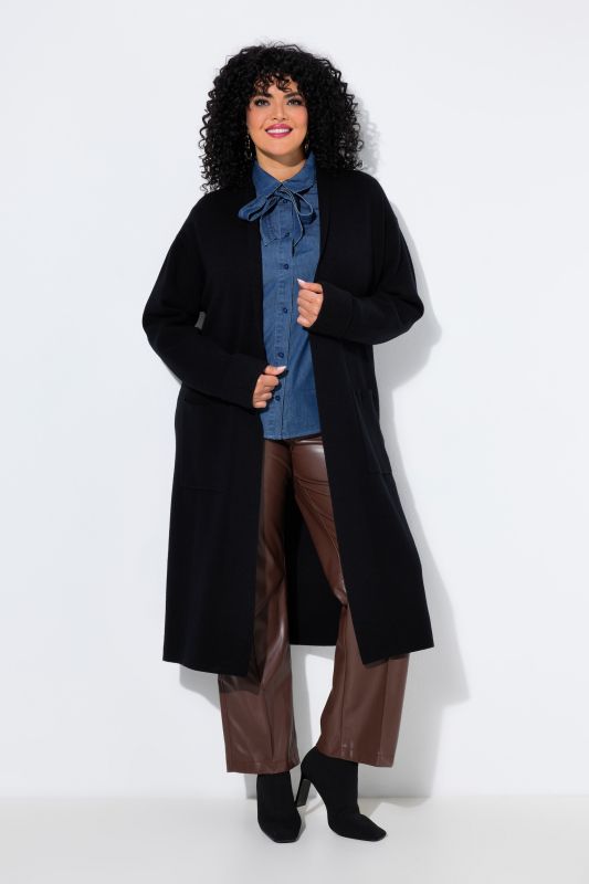 Extra Long Relaxed Fit Cardigan