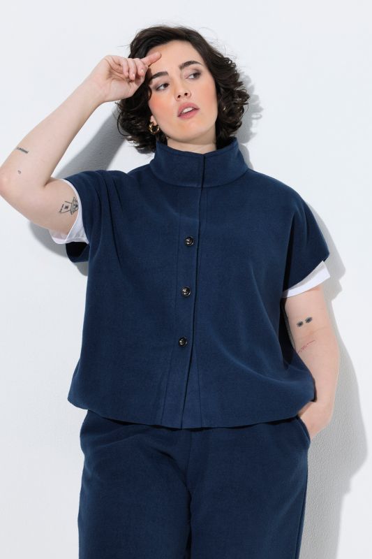 Fleece Cap Sleeve Vest