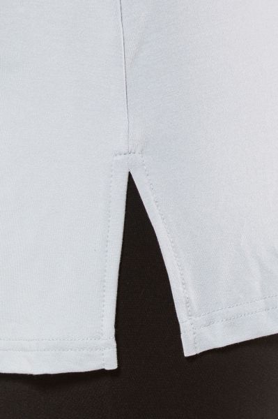 Short Sleeve Rayon Spandex Slim Fit Top