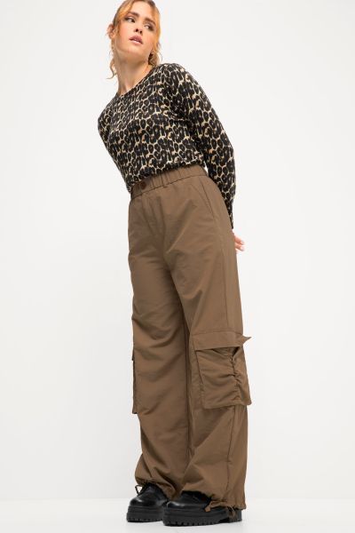 Панталон широк с карго джобове