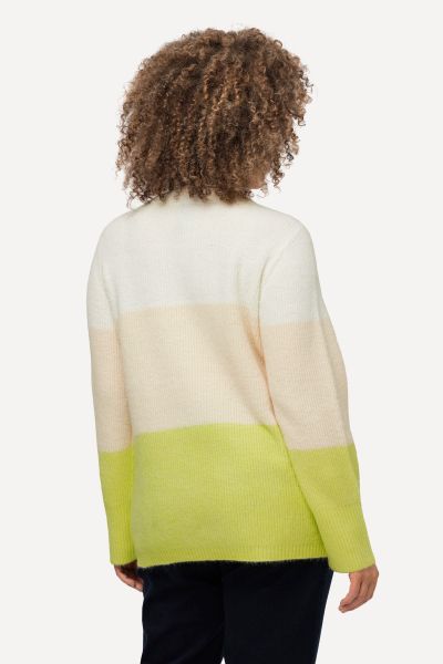 Streifen-Pullover