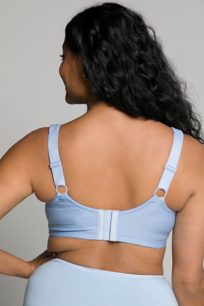 Jacquard Dot Wirefree Kelly Fit Support Bra