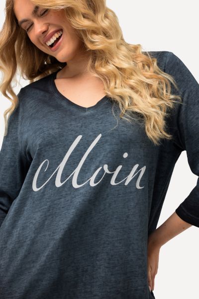 Moin 3/4 Sleeve Graphic Tee