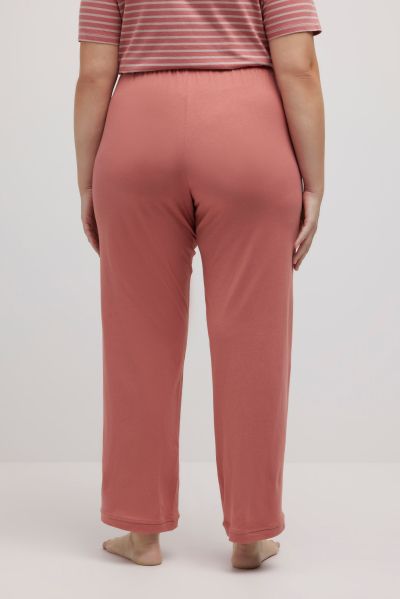Eco Cotton Solid Elastic Waist Pajama Pants