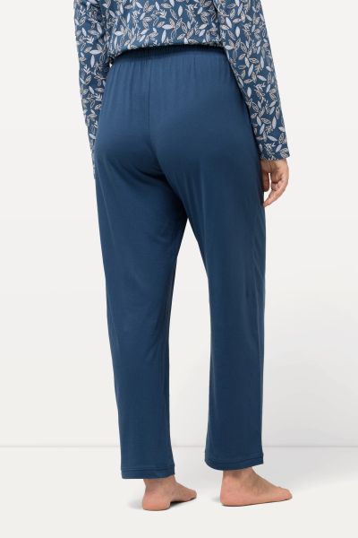 Eco Cotton Solid Elastic Waist Pajama Pants