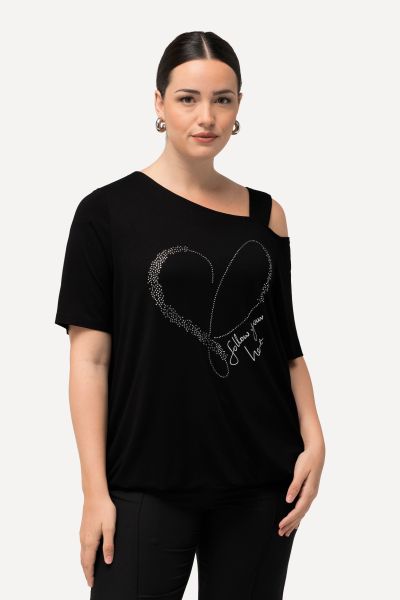 Shimmering Heart Graphic Tee