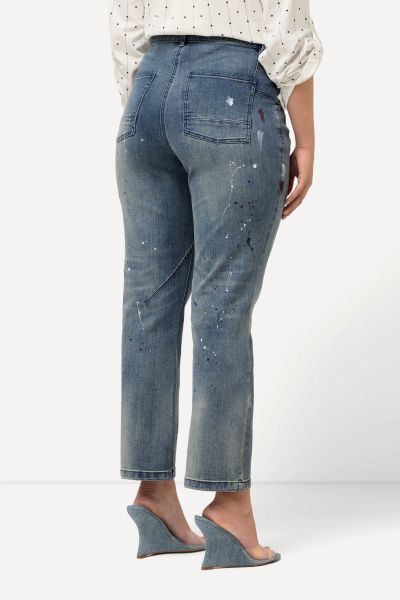 Splatter Painted Jeans
