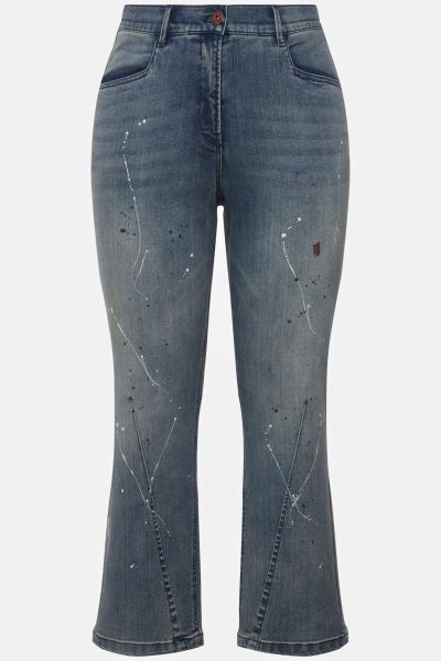 Splatter Painted Jeans