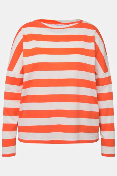 Striped Back Patch Tee