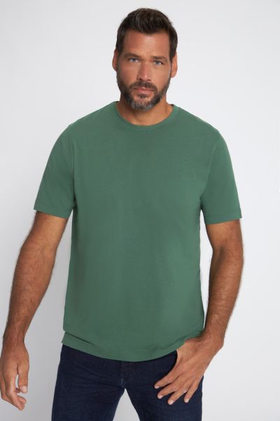 T-Shirt, Basic, Round neck, combed cotton, up to 8XL
