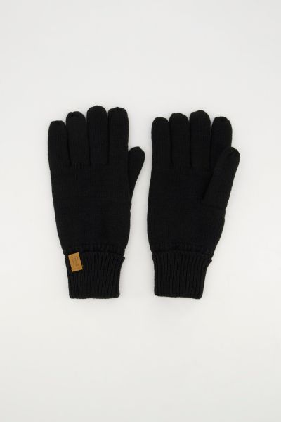 Fleece Lined Knit Gloves