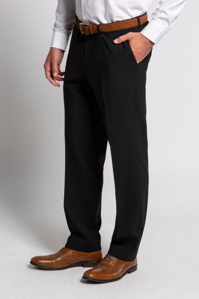 Classic Plain Front Stretch Suit Pants, FLEXNAMIC®