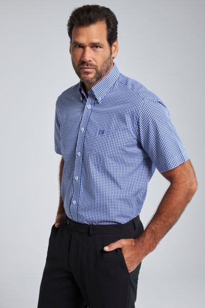 Easy Care Short Sleeve Comfort Fit Check Shirt