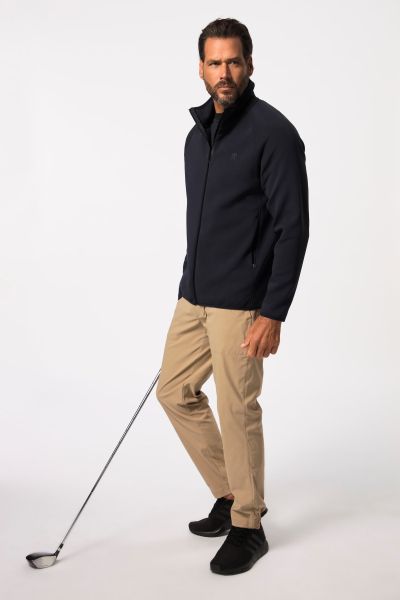 Golf, sweat jacket, stand-up collar, zip, raglan