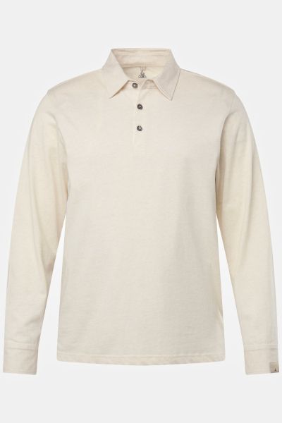 Aware, polo shirt, jersey, melange, 1/1, organic cotton