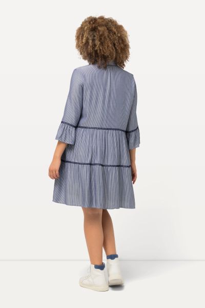 Stripe Tiered Tunic Dress
