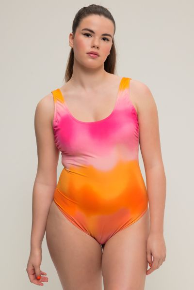 Tie Dyed One Piece Swimsuit